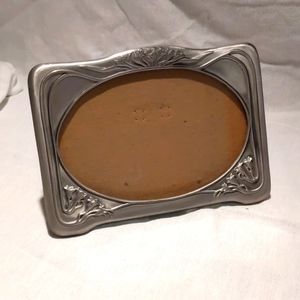 Vintage Art Nouveau/ Art Deco Pewter Picture Frame -Seagull Brand